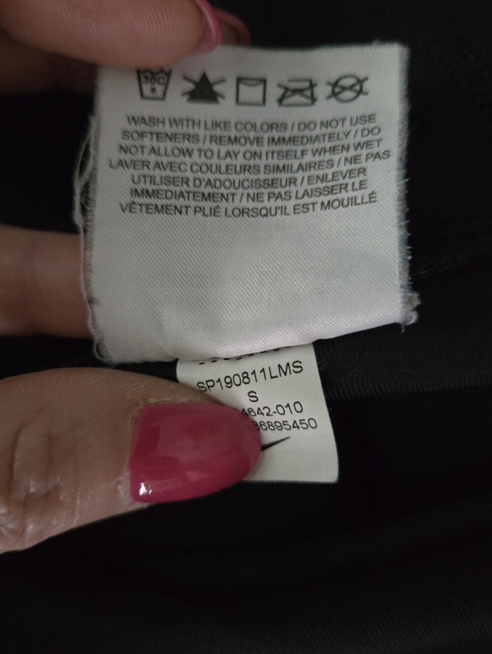 Nike Black High-Rise 'Just Do It' Leggings - Picture 7 of 7